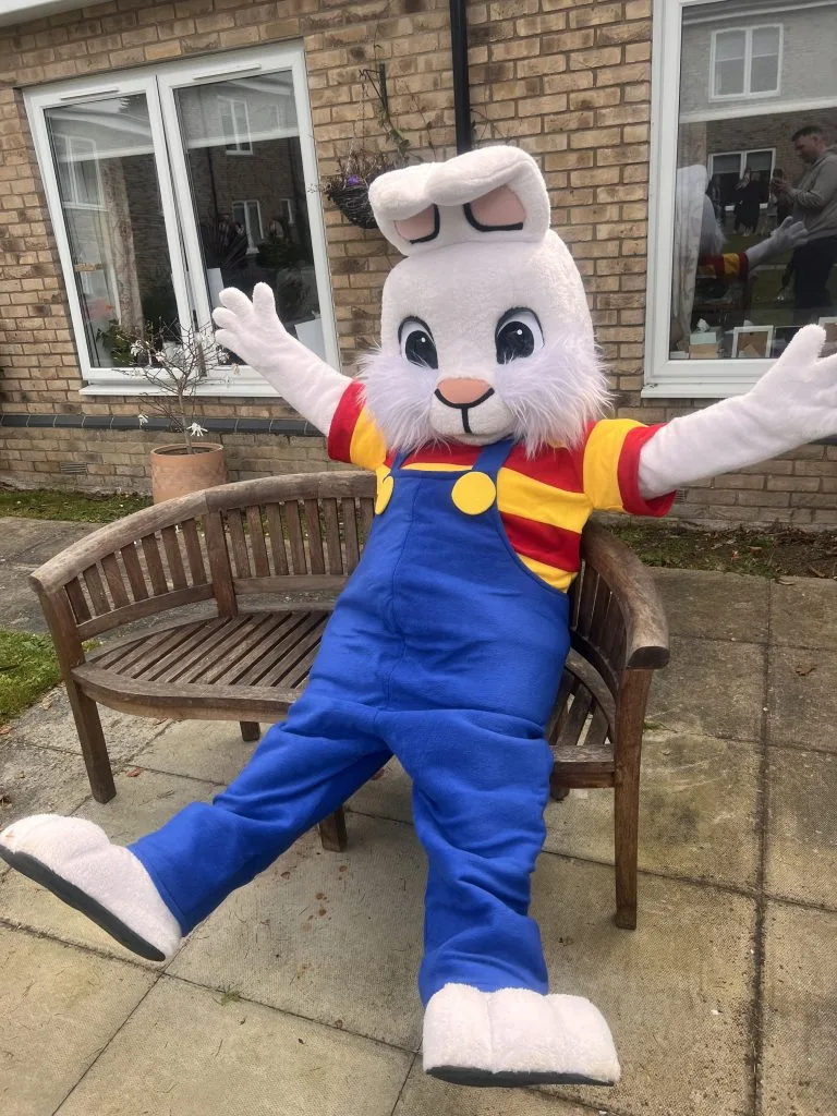Real care home entertainment visit by Magical VIP Visits
